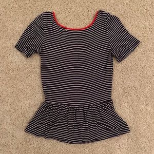 NWOT Pim & Larkin Peplum Top